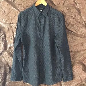 H&M Easy Iron Slim Fit Dress Shirt
